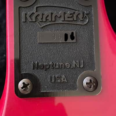 Kramer Sustainer electric guitar red image 9