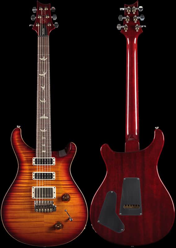 PRS Studio 22 Dark Cherry Sunburst 10 Top (258) image 1