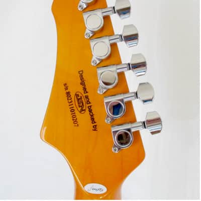 Firefly FFTH-BCTY-539 "Mad Cat" Pure Series Electric Guitar - Transparent Yellow image 7