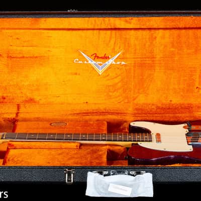 Fender Custom Shop LTD 1960 Telecaster Journeyman Relic Aged Magenta Sparkle (707) image 11