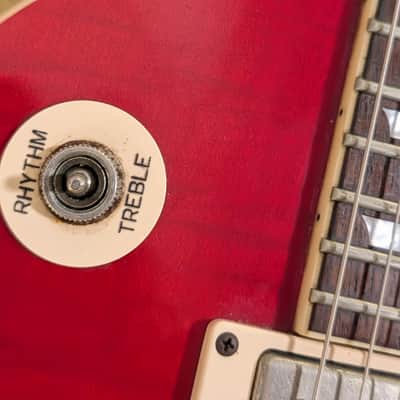 Epiphone Les Paul Standard Plus Top 2009 - Heritage Cherry Sunburst image 6