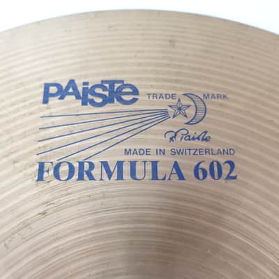 Paiste 14" Formula 602 Heavy Hi-Hat Cymbal (Bottom) image 3