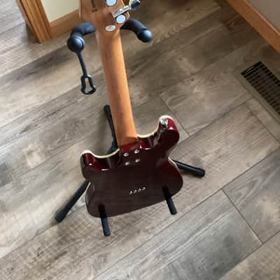 Flight Pathfinder Tenor Electric Ukulele - Transparent Black with Bag image 10