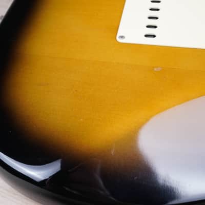 Fender ST-57 Stratocaster Reissue MIJ 1995 Sunburst Made in Japan w/ Bag image 14