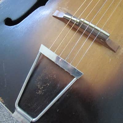 Grimshaw Hartford acoustic archtop 1930's natural image 3