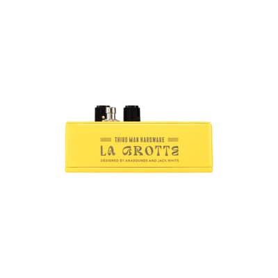Anasounds & Third Man Hardware La Grotte Limited Reverb Pedal  2024 - yellow image 4