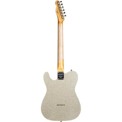 Fender Custom Shop ‘60 Telecaster Custom Thinline - Aged Silver Sparkle image 3
