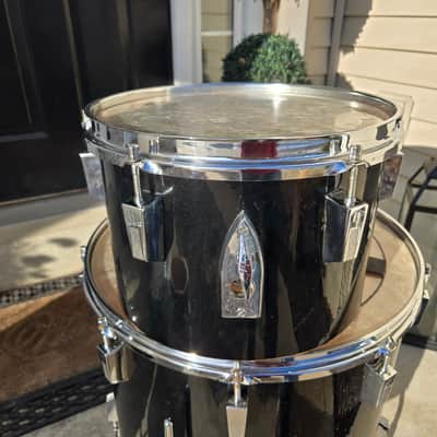 Sonor Phonic 12 inch tom drum 1975 - Black image 5
