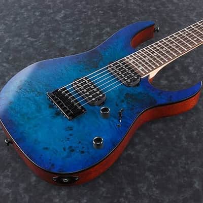 Ibanez RG7421PBSBF - RG Standard - Sapphire Blue Flat - 7 String Electric Guitar - CLOSEOUT image 2