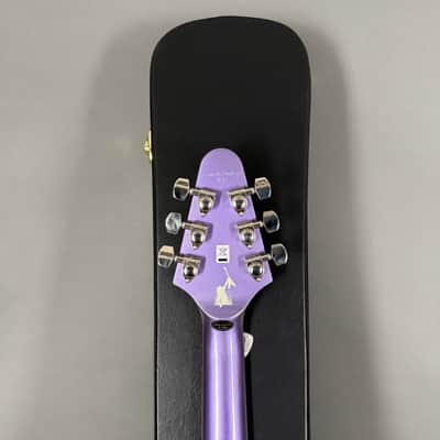 Kirk Hammett Signature Flying V Purple inkl. original Hardshell Case image 9