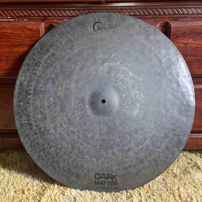 Dream Cymbals 22" Dark Matter Series Flat Earth Ride Cymbal 2011 - Present - Raw image 1