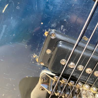 Vintage 1965 Mosrite Ventures Model Vibramute Ink Blue image 7
