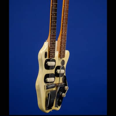 Kauffman Kremo-Kustom Double-Neck 1966 Cream image 13