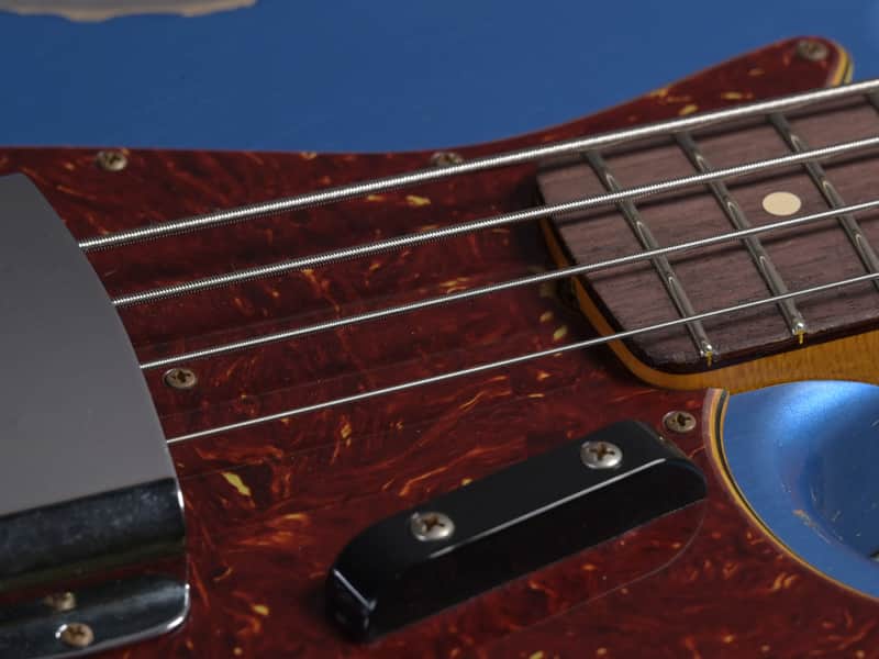 Fender Custom Shop Jazz Bass 1962 Heavy Relic 2022 Lake Placid
