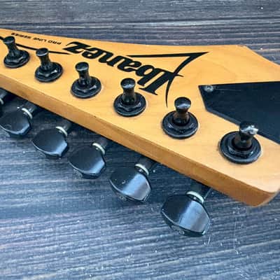 1987 Ibanez Pro Line series PL7520 Neck Natural Head Maple 1-Piece Made in Japan image 9