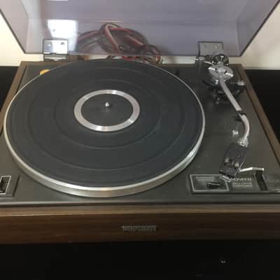 Pioneer PL-120 Vintage Wood Base 2 speed manual belt drive turntable phonograph record player image 3