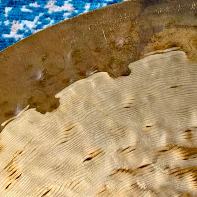 22" Zildjian K CUSTOM DRY COMPLEX MEDIUM THIN Ride 2305g ORIGINAL!! BILL STEWART Ride!! image 9