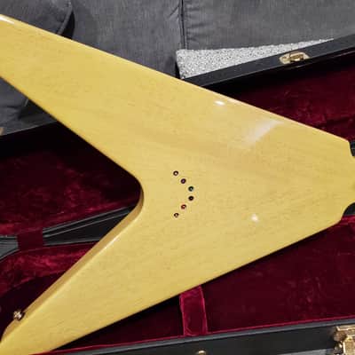 Gibson Custom Shop Flying V 59 Reissue T.V. Yellow W/ OHSC & COA image 4