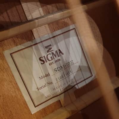 Immagine Sigma SDM-10E Crossroad S. FULL SOLID / L.R. Baggs + NEW incl. Deluxe-Bag - 5