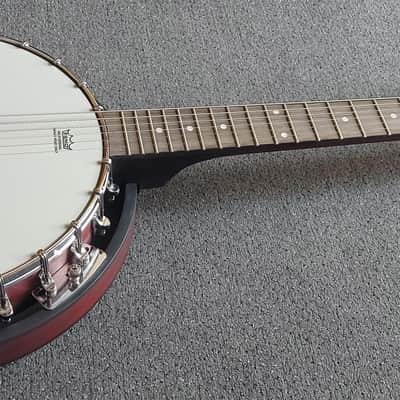 Richwood RBJ-6 6-snarige gitaarbanjo - mat image 3