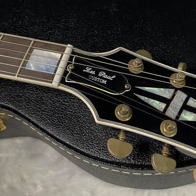 NEW! Gibson Custom Les Paul Custom AAAA Figured Monster Maple Top - Nordic Blue, Heavy Aging - 8.5lbs - G067685 image 7