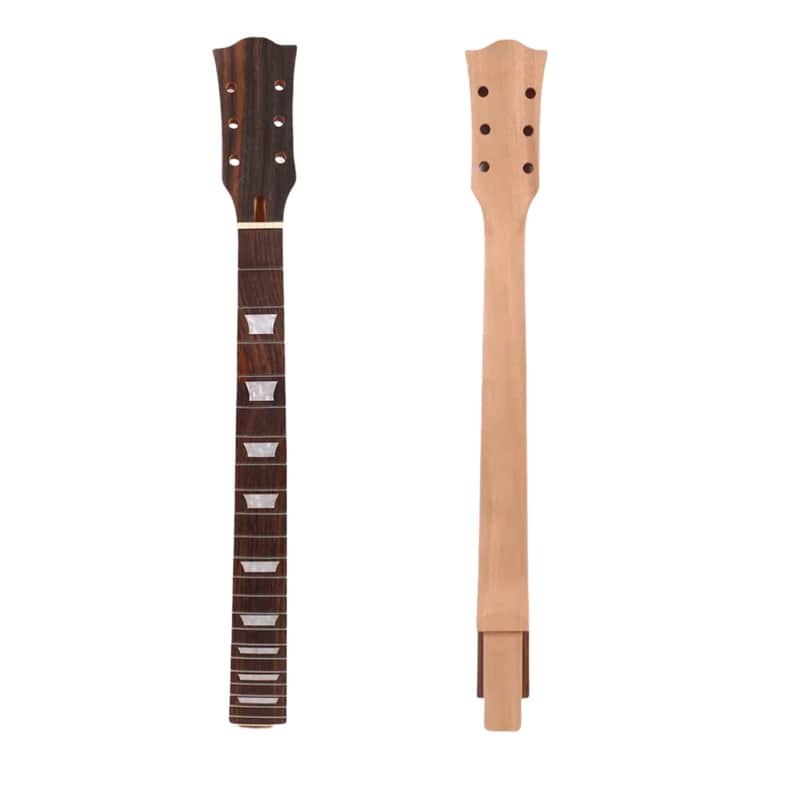 Les Paul/SG Style Set Guitar Neck, Unfinished Mahogany with Rosewood Fretboard image 1