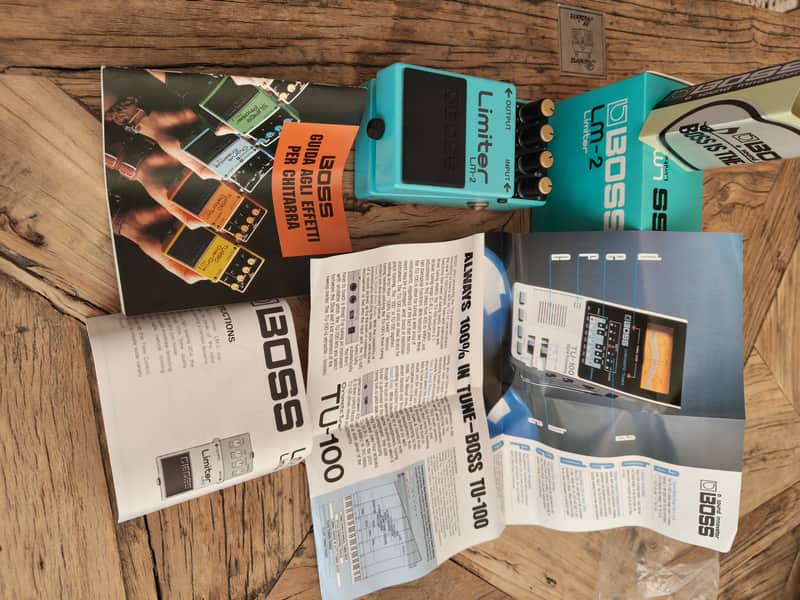 Boss LM-2 Limiter (Black Label) 1987 like new condition! image 1