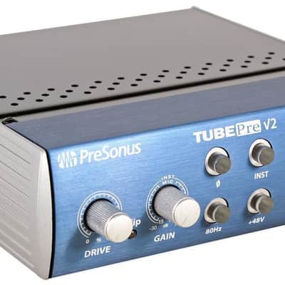 Presonus TubePre V2 Vacuum Tube Preamp / DI Direct Box + (2) 6' XLR Cables image 4