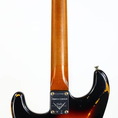 Fender Custom Shop LTD NAMM 59 Reissue Stratocaster Heavy Relic 2017 Roasted Neck 1959 Sunburst image 12