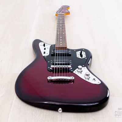 2008 Fender J-Craft Jaguar Special HH JGS-78 Gunmetal Red Burst w/ Bill Lawrence, Japan CIJ image 10