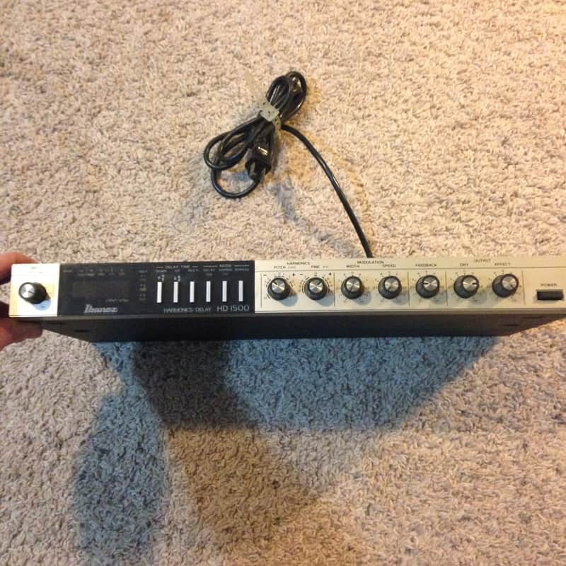 Ibanez HD1500 Digital Harmonics / Delay / Pitch Shifter Vintage 1U Rack Space Unit image 1