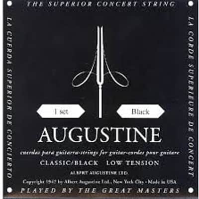 Augustine ABK-S Black Classical Guitar Strings - Low Tension image 2