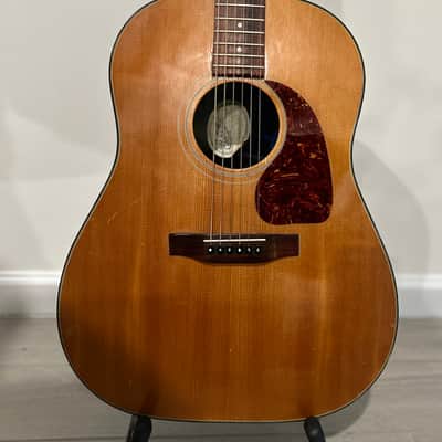 Gibson J-25 Acoustic Guitar 1983 NATURAL Curved Back RARE image 1