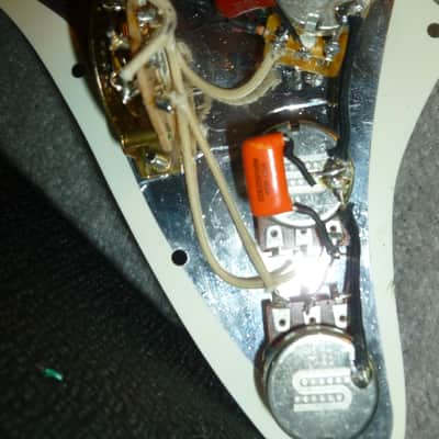 Seymour Duncan Dave Murray Signature Pickguard Assembly 2010s - Pearloid image 6