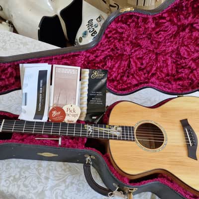 Taylor Pallet Master Built Custom Shop NAMM Acoustic Guitar Breedlove Forklift Inlay image 1