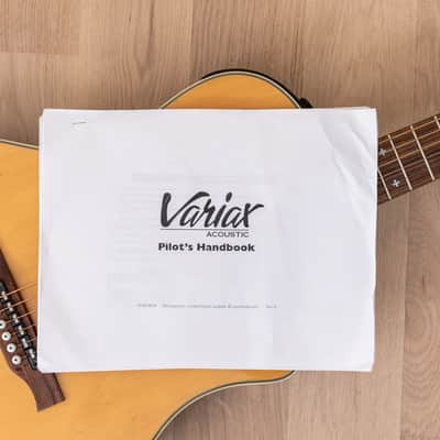 2004 Line 6 Variax Acoustic 700 Modeling Guitar Spruce Top w/ Ftsw, Cables, Bag image 15