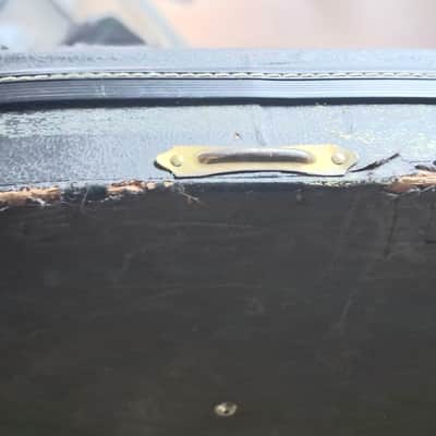 Gibson Bass Flying Bass Case 70s/80s - Black/Red Inside image 12