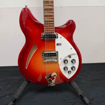 Used Rickenbacker 330/12 12-String Electric Semi-Hollow Body Electric Guitar Fireglo with Original Case 2007 USA image 8