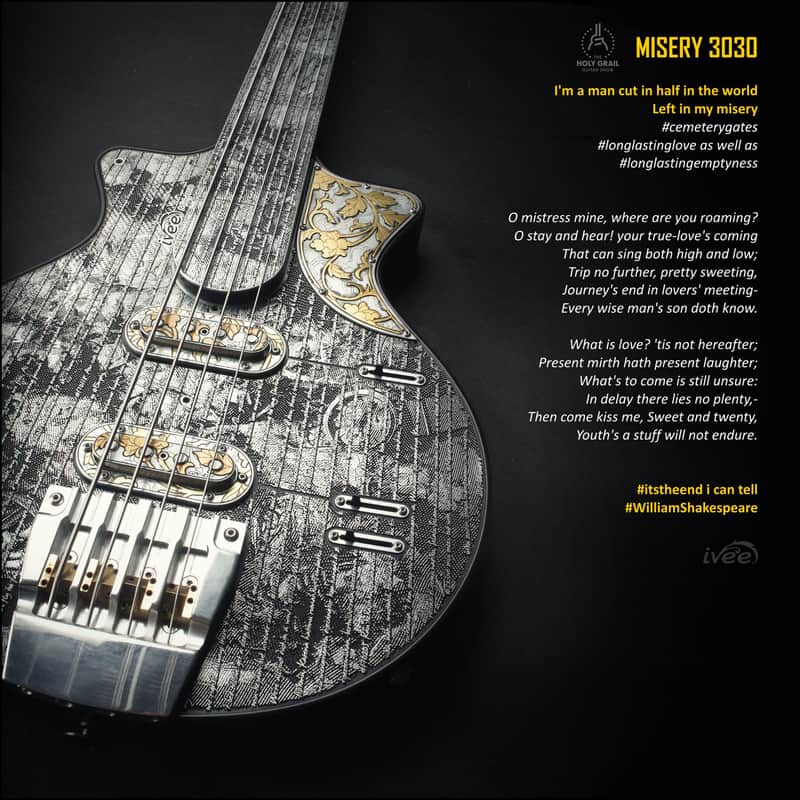 iVee Guitars #13 "TTT Bass" Misery 3030 — HGGS 2018 image 1