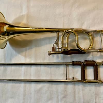 S. E. Shires Custom Alto Trombone w/ Bb Attachment 2020 Yellow Brass image 4