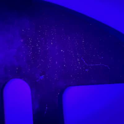 Vintage 1950 1951 1952 1953 1954 Fender Blackguard Telecaster Broadcaster Nocaster Pickguard Original Bakelite w/ Nitro Lacquer 5 Hole Single Ply image 14