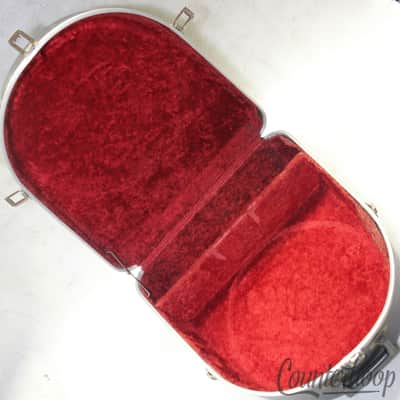 Ludwig 5-6.5"x14" Hard Shell Case Vintage 60s Script USA Stick/Stand Divider image 5