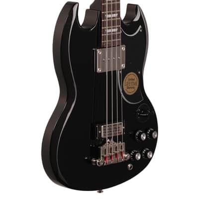 Epiphone EB3 Electric Bass Guitar Ebony image 9
