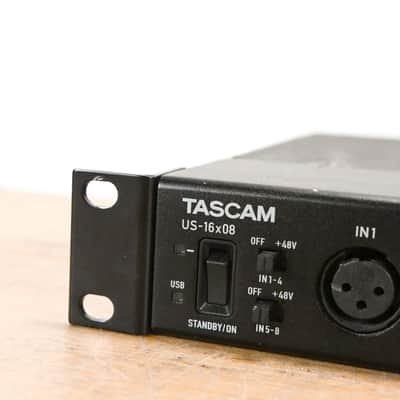 TASCAM US-16x08 16-in/8-out USB Audio/MIDI Interface (NO POWER SUPPLY) CG012NB image 5