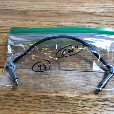 Lava Cable Tightrope 6.25” RA 1/4” - RA 1/4” Patch Cable image 3