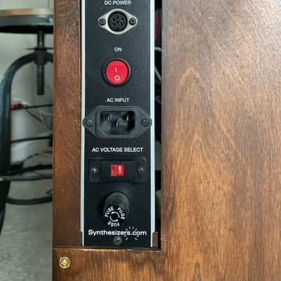 Custom Walnut 5U / Dotcom / Moog Format Powered Synthesizer Case image 9