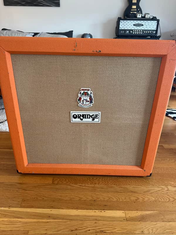 Orange PPC412 240-Watt 4x12" Guitar Cabinet 2010s - Orange image 1