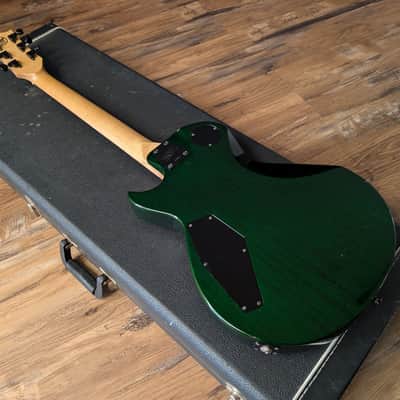 ESP The Eclipse Electric Guitar Japan Vintage Late 80s Early 90s Trans Emerald Green W/OHSC image 19