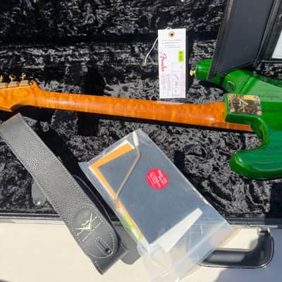 Fender Custom Shop Wildwood 10 Artisan Stratocast 2024 - Green Nitro image 8