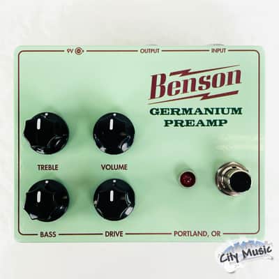 Used Benson Germanium Preamp Guitar Effects Pedal ♫ image 1